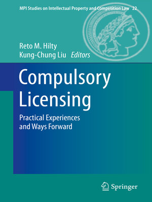cover image of Compulsory Licensing